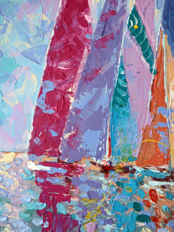 Colored Sails.