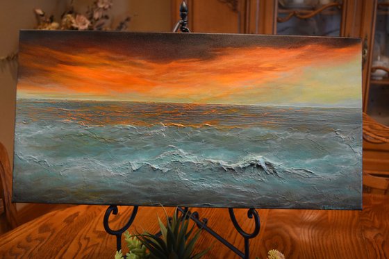 Coastal Zen Ocean paintings Sescapes Sunsets Sky paintings