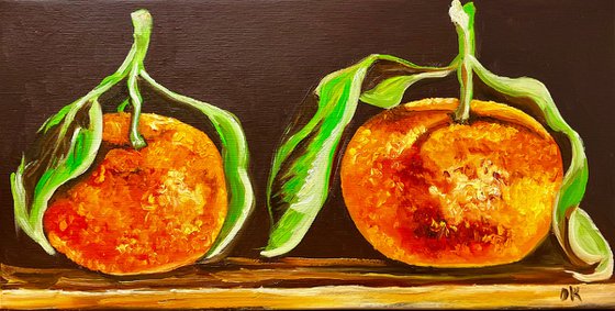 Still life with Oranges #2