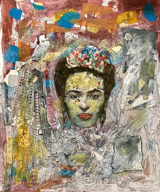 Frida Kahlo for pop art