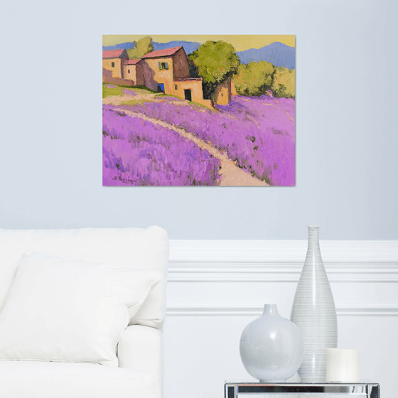 Lavender in French Villa