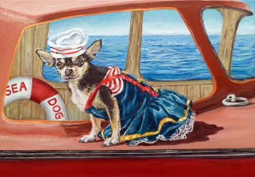 Tita the Sailor Dog by Becki Flack