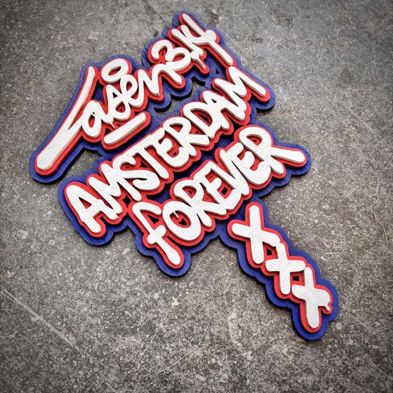 Amsterdam Forever (laser-cut)