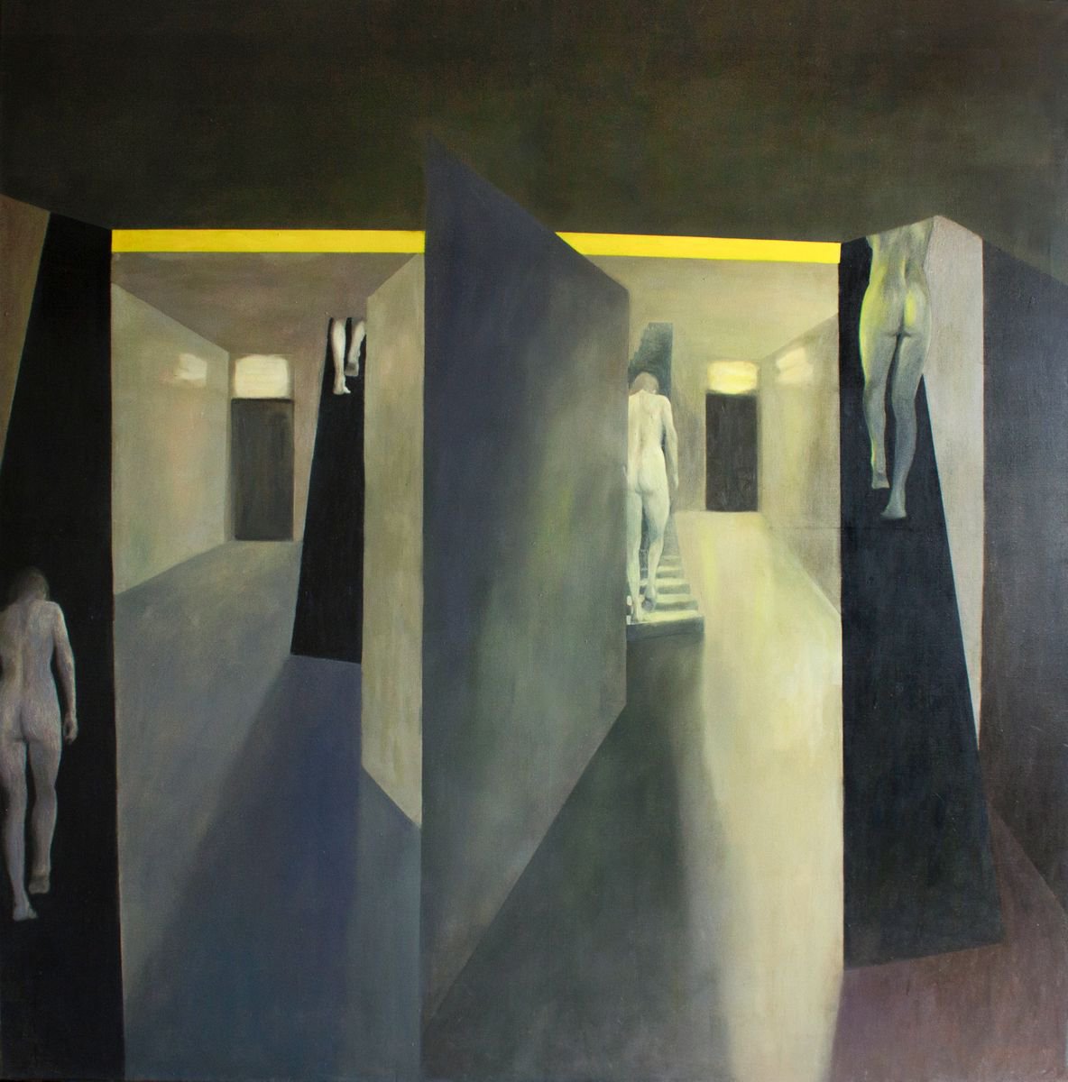 Underground 180x180cm by Agnieszka Florczyk