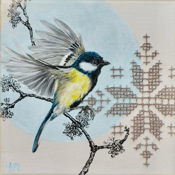 COURTYARD MEMORIES III : GREAT TIT
