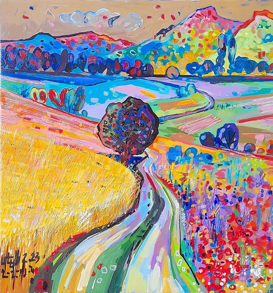 The Road Through the Fields