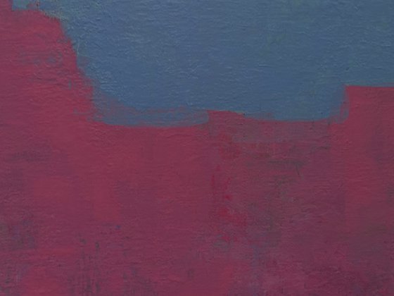 Abstract Blue and pink