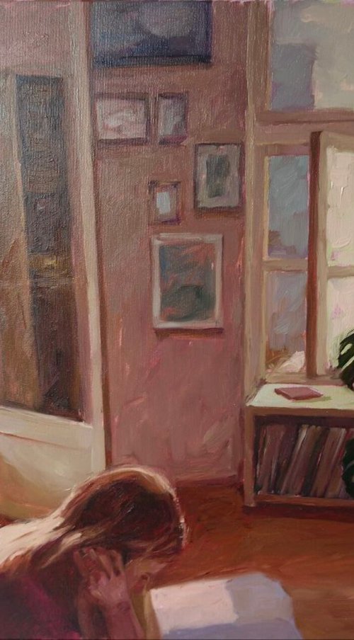 "Summer" Warm summer day time at home by Yana Sagan