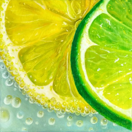 Lemon-lime cocktail