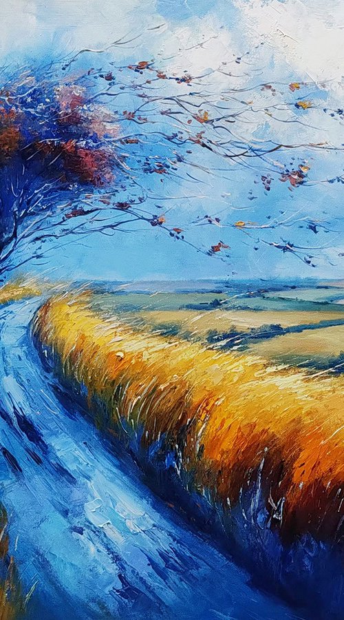 Autumn Leaves Scattering by Conor McGuire