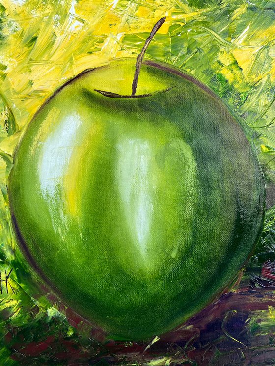 Apple Oil Painitng