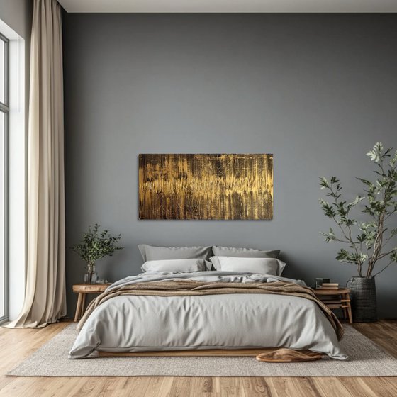 Golden Fire 120x60x2 cm