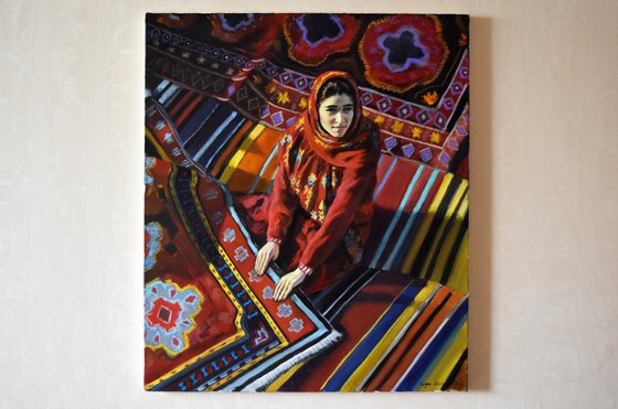 The faces of the world: the carpet weavers of the east