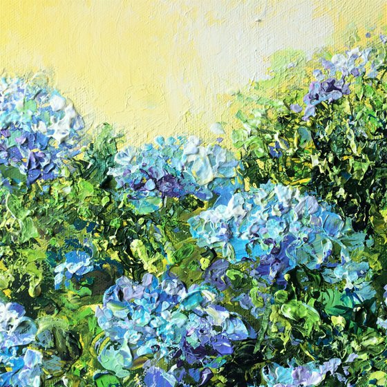 Blue Hydrangeas 2