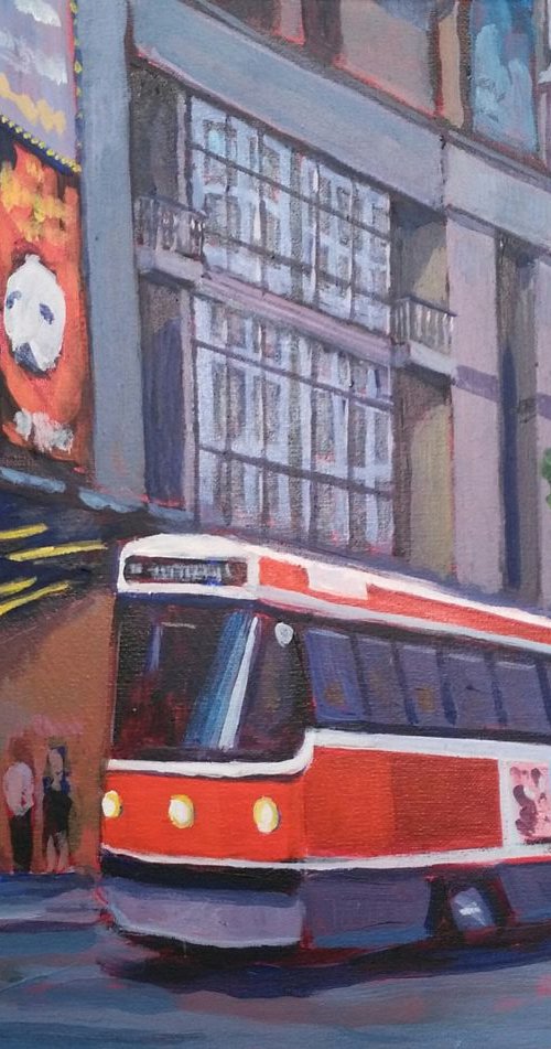 Toronto Theatre District by Edward  Abela