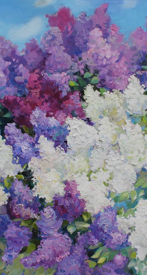 Lilac paradise by Anastasiia Grygorieva