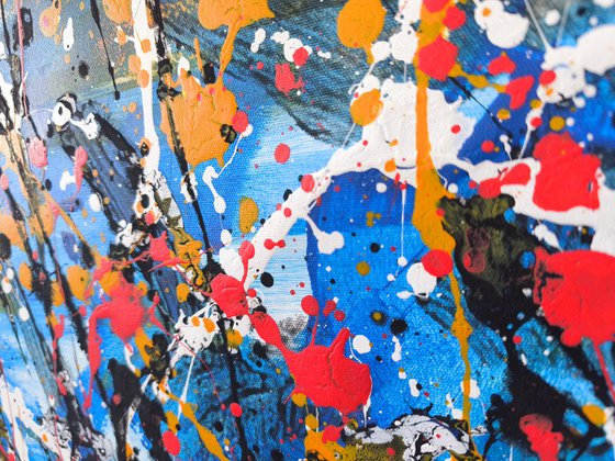 Flowers at sunset by M.Y.