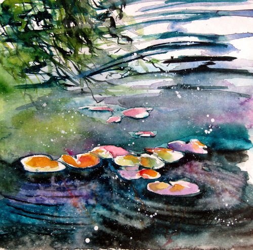 Little water lilies II by Kovács Anna Brigitta