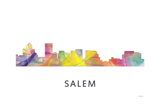 Salem Oregon Skyline WB1