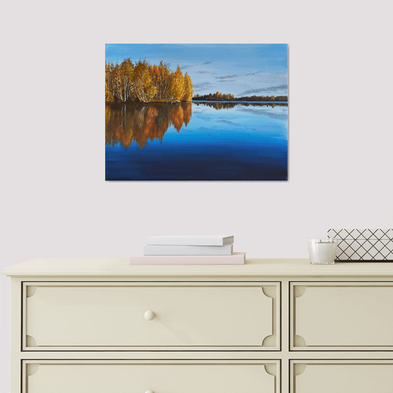 Autumn Mood, 40 x 30 cm, acrylic on canvas