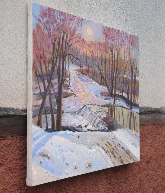 Evening at the waterfall