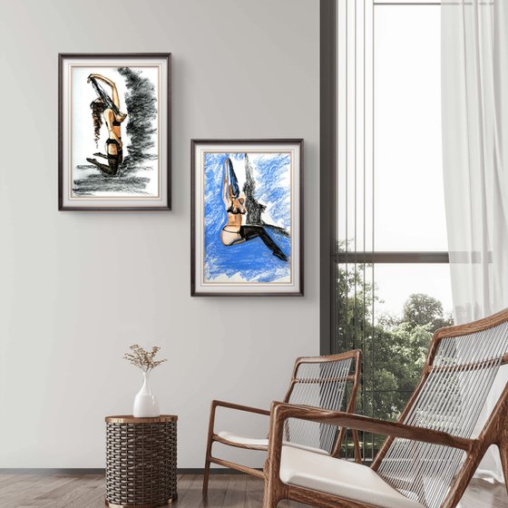 Women Body Set of 4 SoftPastel