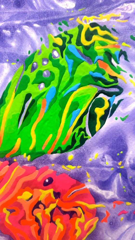 Set of 2 «Violet Dawn»