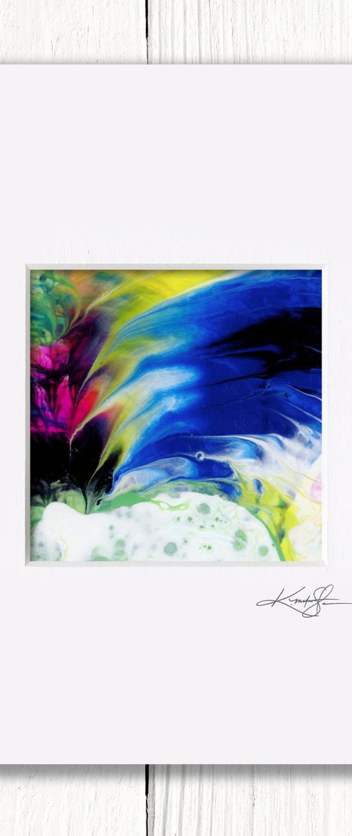 Blooming Magic 218 - Abstract Floral Painting by Kathy Morton Stanion by Kathy Morton Stanion