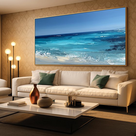Turquoise Ocean Waves