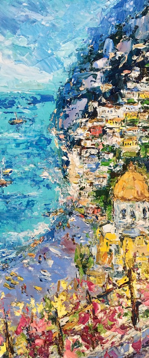 Summer in Positano by Vilma Gataveckienė