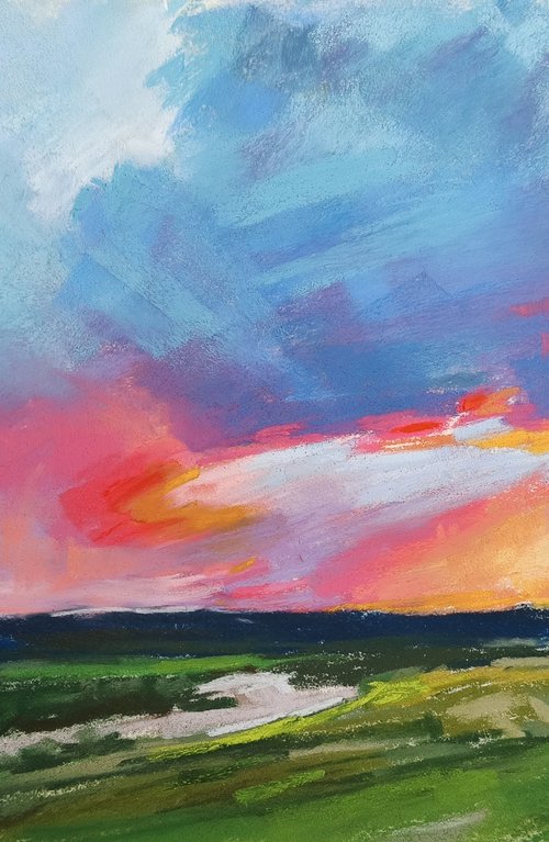 A communion with the sky by Elza Slo