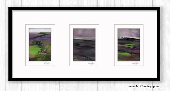 Journey Collection 10 - 3 Landscape Paintings by Kathy Morton Stanion
