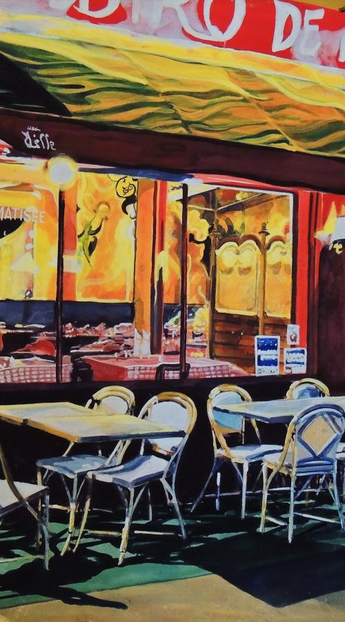 Bistro de Montmartre by Malcolm Macdonald