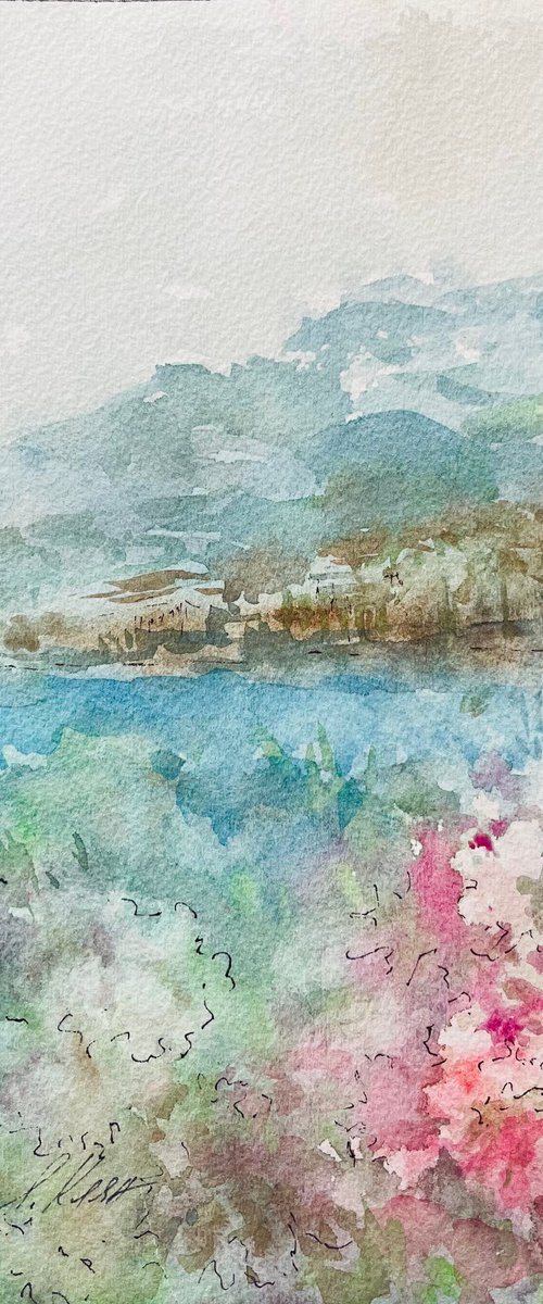 Landscape Menton 2023 by Elena Klyan