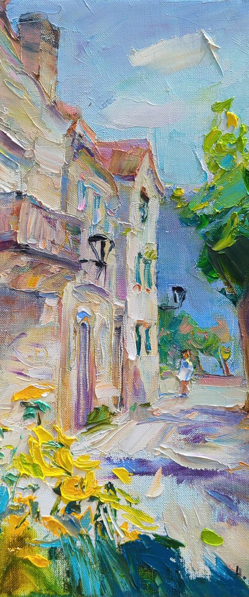 A Walk in Orebic by Helen Shukina