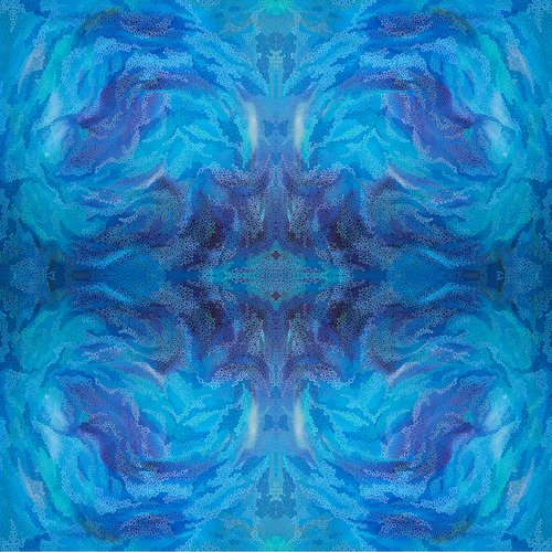 Summer Swirl Mandala by Jennifer Bell