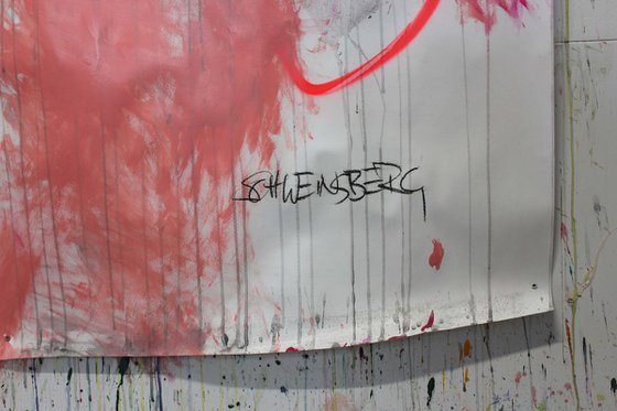 She Paints Outside the Lines No. 1