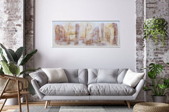 El Dorado  - Abstract Art - Acrylic Painting - Canvas Art - Framed Painting - Abstract Painting - Industrial Art