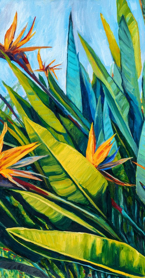 "BIRDS OF PARADISE" by Olga Gamy