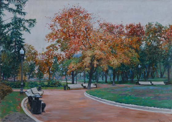 At Novodevichy monastery