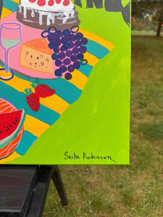 Summer Lakeside Picnic