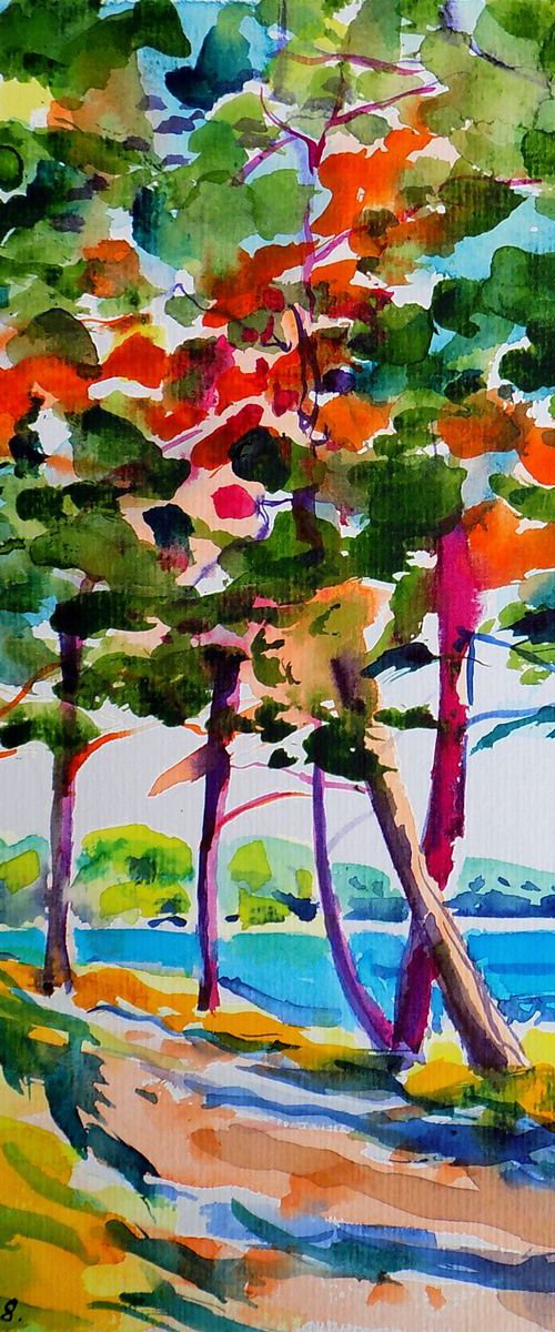 Mediterranean landscape by Maja Grecic