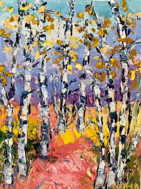 Birch trees