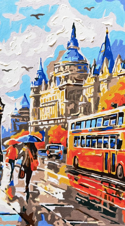 Rain in autumn London by BAST