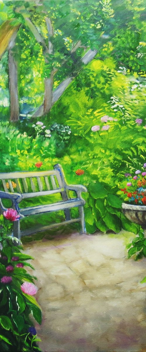 An English Garden by Maureen Greenwood