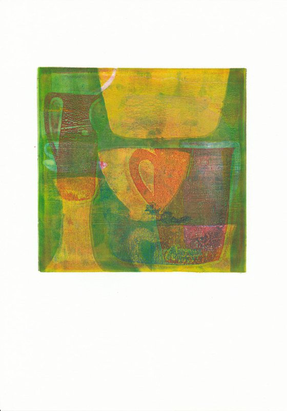 Monoprint - Still life no. 2