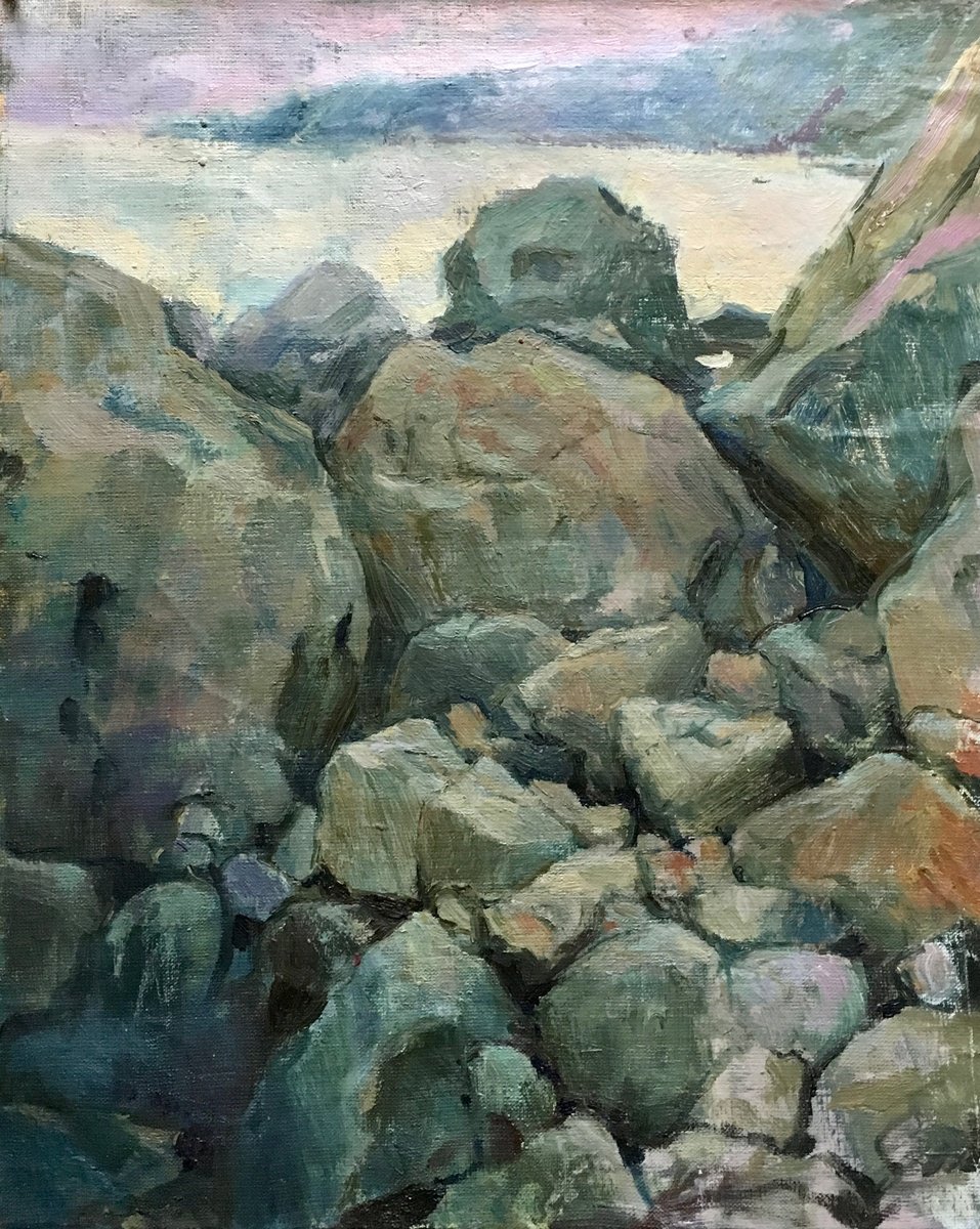 sea   stones by Irina Croissaner