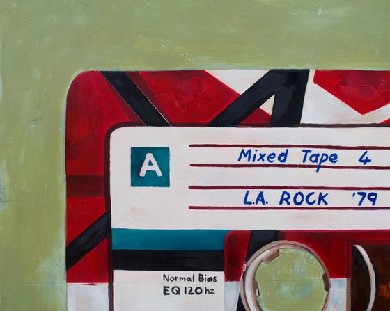 Mixed tape vol 4 - Retro series 79' L.A. ROCK - limited edition print Giclée