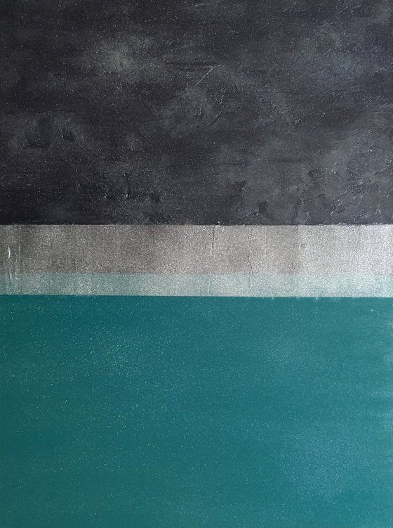 Homage to Mark Rothko (Blue and Green)
