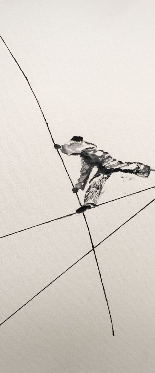 The Tightrope Walker by Victor de Melo